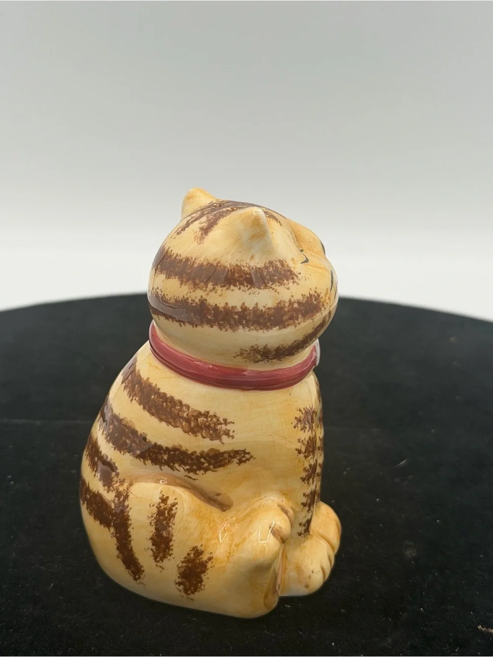 Vintage CKRO Smiling Tabby Cat Ceramic Pepper Shaker Made in China 4.5